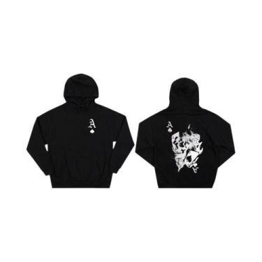 Imagem de Hoodies Casuais Masculinos De Manga Longa Com Estampa Hip Hop Harajuku