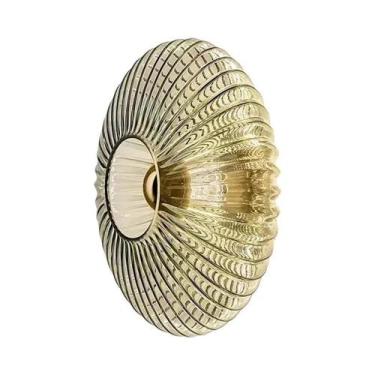 Imagem de Luminária De Parede Moderna De LED Em Vidro Para Quartos, Corredores E