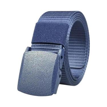 Imagem de Cinto Tático De Nylon Branco Com Fivela Automática Para Homens E Mulhe