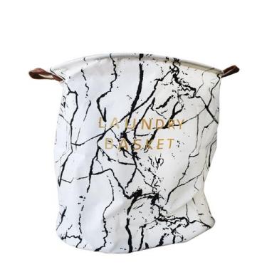 Imagem de Cesto organizador multiuso poliéster com alças nas laterais - Amigold,