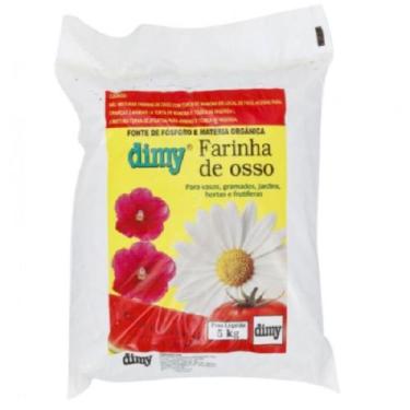 Imagem de Fertilizante Adubo Natural Farinha de Osso 5Kg DIMY