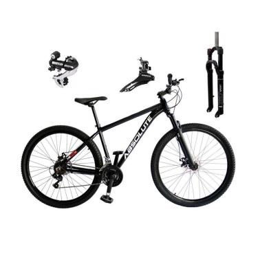 Imagem de Bicicleta Aro 29 Absolute Nero 5 24v Câmbio Shimano Acera K7 Suspensão 100mm Trava Freio a Disco-Unissex