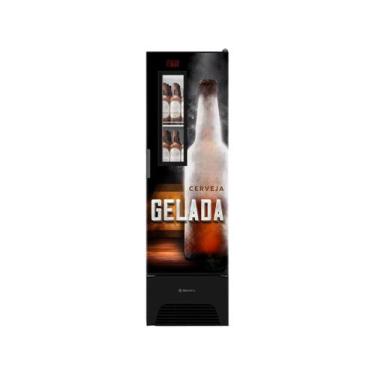 Imagem de Cervejeira com Visor Slim 336 Litros VN28 Metalfrio 220V, Preto, 220V