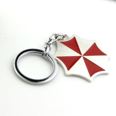Imagem de Chaveiro, chaveiro, pingente, logotipo da Resident Evil Umbrella Corp