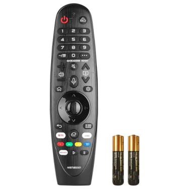 Imagem de Controle remoto substituído IR AKB7585501 MR20GA para LG Smart TV OLED, Nano Cell e modelos UHD 4K com Netflix e Prime Video Hot Keys [SEM função de ponteiro mágico de voz]