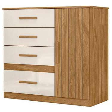 Imagem de Cômoda Sapateira Vênus Freijó Off White - Moval