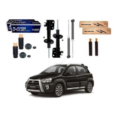 Imagem de Amortecedor Dianteiro Traseiro Etios Cross 1.5 2013 A 2018 - Nakata