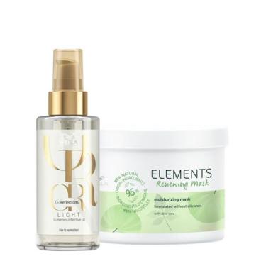 Imagem de Kit Wella Professionals Elements Renewing Máscara Oil Light (2 produto
