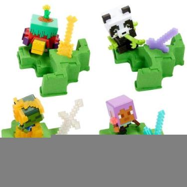 Imagem de Boneco e Personagem Minecraft Vanilla Mining 3,8 CM Embalagem Surpresa