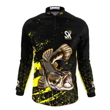 Imagem de Camisa Camiseta de pesca proteção UV50+ SK07 - SUPER KING, EG