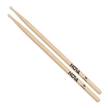 Imagem de Baqueta Nova 5an Ponta De Nylon Vic Firth