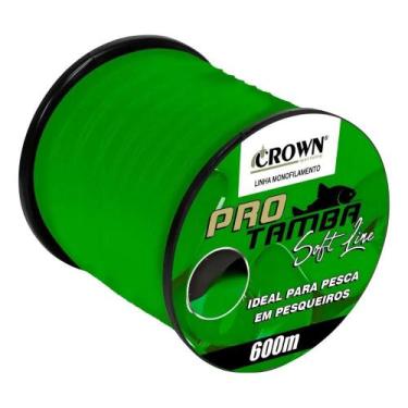 Imagem de Crown linha mono pro tamba soft green 33mm 22lbs 600m 1un - JOGA