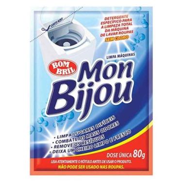 Imagem de Detergente Limpa Máquinas De Lavar Mon Bijou 80g - BOMBRIL
