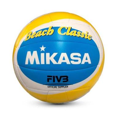 Imagem de Bola Voleibol BV543C Beach bco/amr - Mikasa