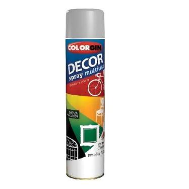 Imagem de Tinta Spray Decor Multi Uso Cinza COLORGIN