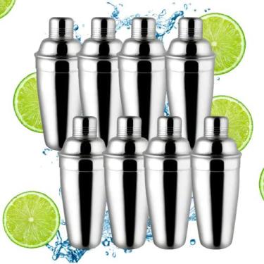 Imagem de Coqueteleira Inox 720 Ml 8 Peças Drinks Caipirinha Bar - Inter.P