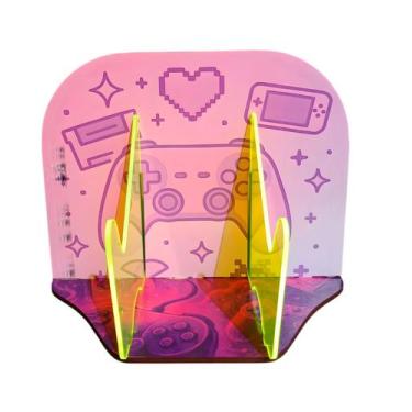 Imagem de Suporte Gamer Purple Unissex para controles e Brilha no escuro - Coleo