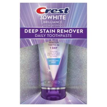 Imagem de Crest 3DWhite Creme Dental Removedor Mancha Profunda Dazzling Mint 59g