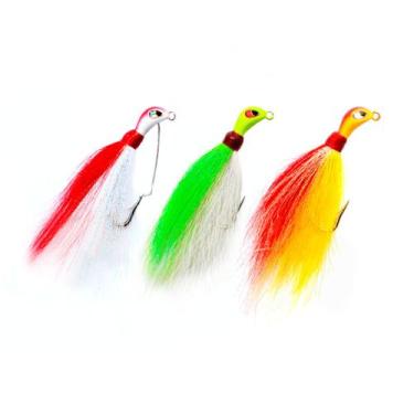 Imagem de Kit 3 Iscas Artificiais Lori Jig Elite Normal 16g by Fabio Baca 6cm Fu