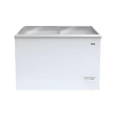 Imagem de Freezer Expositor Horizontal Dupla Ação 120 Litros Eco Gelo Tampa De V