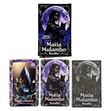 Imagem de Baralho Maria Mulambo Com 36 Cartas Manual Força Superação - M3 Decora