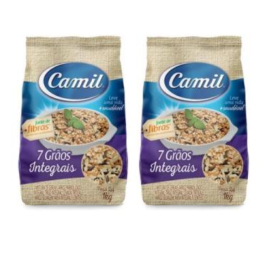 Imagem de Arroz 7 Grãos Integrais Cereais Camil 1kg - 2 unidades