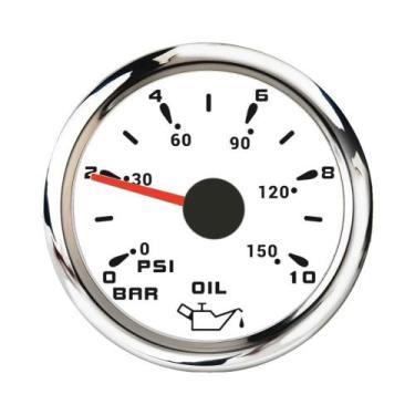 Imagem de Medidor Multifuncional De 52MM Com Luz De Fundo Em 7 Cores Para Barco,