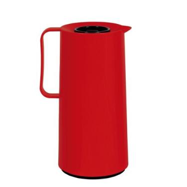 Imagem de Bule Térmico Haus Vermelho 1 Litro - MOR