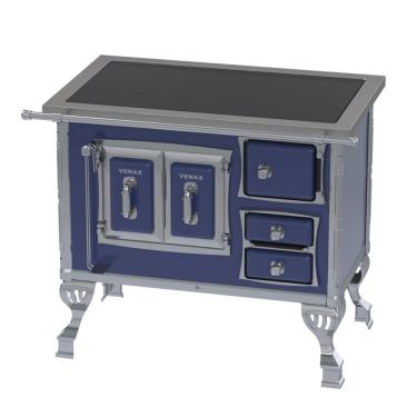 Imagem de Fogao a Lenha Venax GII n 1 Sec XVIII Premium Azul SE