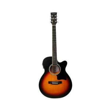 Imagem de Violão Elétrico Vogga Sunburst Audience VCS250 FLAT
