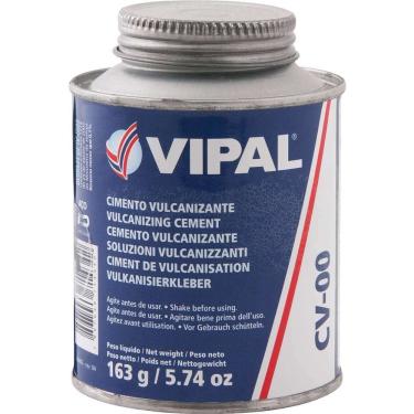 Imagem de Cimento Vulcanizante CV-00 com Resinas Especiais e Aceleradores 225ML 163G Transparente Vipal
