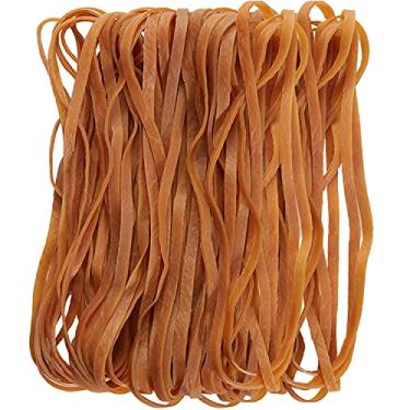 Imagem de AMUU Bandas de borracha grandes dobradas planas de 30 cm, 30 peças, serve para latas de lixo de 8 a 33 galões, faixas de borracha elásticas resistentes para pastas de arquivos, escritório, suprimentos