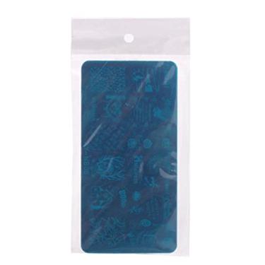 Imagem de Letra De Selo De Unha Impressão De Unhas De Unhas De Estampamento De Unhas Flores De Flores De Design Ferramento De Sembolo Para Manicure Salon Home Diy Halloween Natal