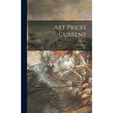 Imagem de Art Prices Current; v.9(1915-16)