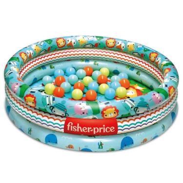 Imagem de FisherPrice Piscina Inflável Com 25 Bolinhas -Fun Divirta-se