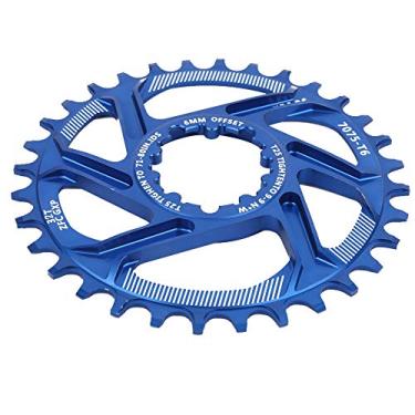 Imagem de Material de liga de alumínio exclusivo ângulo de inclinação eliminação de lama e tratamento de redução de peso 32T disco de bicicleta dente negativo positivo corrente de bicicleta para X9 XO