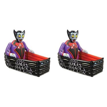 Imagem de Pacote com 2 refrigeradores infláveis para o Dia das Bruxas para o Drácula