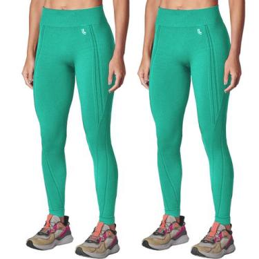 Kit 3 Calças Legging Lupo Feminina Sport Fitness Academia