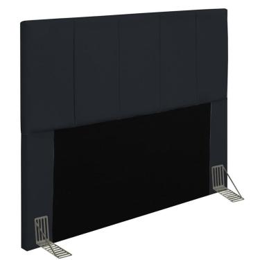Imagem de Cabeceira Casal Queen 160Cm Pérola D10Ano Preto