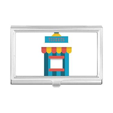 Imagem de Incrível porta-cartões com ilustração de bilhetes de parque, porta-cartões e carteira de bolso