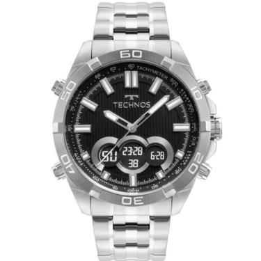 Imagem de Relógio Technos Masculino Anadigi Bjk629ab1p