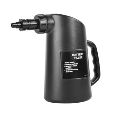 Imagem de menolana Jarro de enchimento de fluido de bateria de carro, sistema de enchimento de bateria de água destilada, garrafa de enchimento para carrinho de bateria,