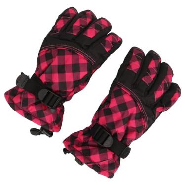 Imagem de Luvas de Inverno à Prova d'água e à Prova de Vento, Luvas de Ciclismo de Inverno Masculinas Respiráveis ​​e Adequadas para a Pele para Esqui (Tamanho L XL)