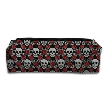 Imagem de Estojo Escolar Porta Lápis - Linha Caveira 005