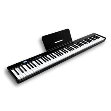 Imagem de teclado eletrônico para iniciantes Piano Dobrável De 88 Teclas, Piano Digital Multifuncional, Teclado Eletrônico Portátil, Piano Para Instrumento De Estudante
