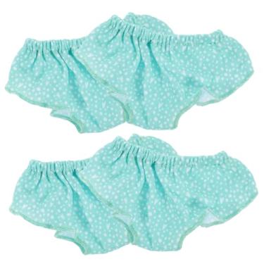 Imagem de HEMOTON 4 Pcs calcinha de boneca roupa íntima de boneca americana fralda de bonecas menina brinquedos calcinhas acessórios para roupas de boneca acessórios para bonecas garota calção bebê