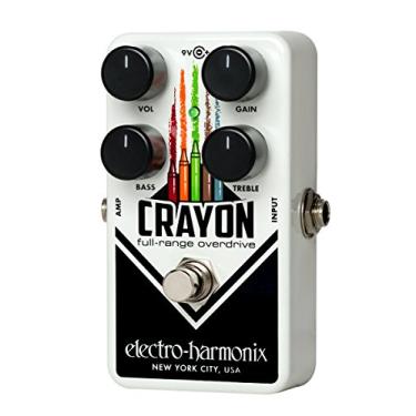 Imagem de Electro-Harmonix Pedal de efeitos de distorção para guitarra CRAYON 69