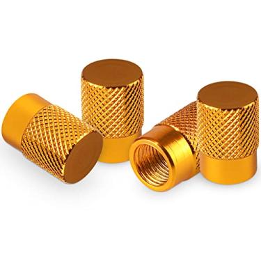 Imagem de Ouzorp Tampas de pneu de carro, 4 peças de tampas de haste de válvula, tampas de ar, tampas de haste de válvula de pneu universal para carros, SUVs, bicicletas e bicicletas, caminhões, motocicletas