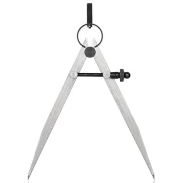 Imagem de Mr. Pen - Bússola de couro divisor ajustável, 20 cm, bússola divisora de asa de metal travável, bússola de metal, divisores de asa para couro, bússola de madeira, bússola de metal para trabalho em metal.