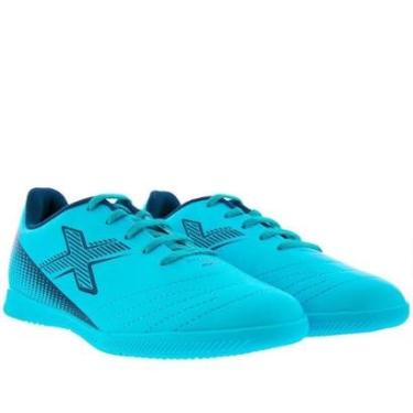 Imagem de Chuteira Infantil Futsal Oxn Track Fit Indoor Pro Azul - 17-Masculino